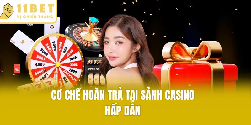 Cơ chế hoàn trả tại sảnh Casino hấp dẫn